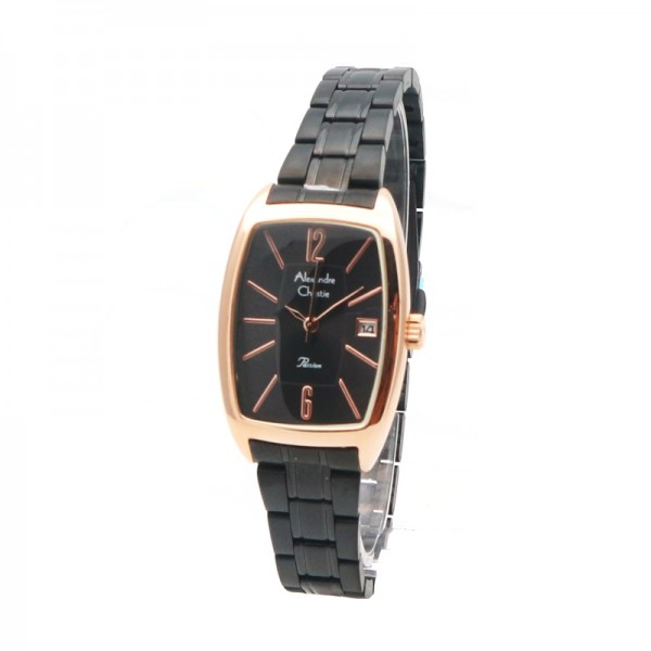 Alexandre Christie AC 2456 Rosegold Black LDBBRBA